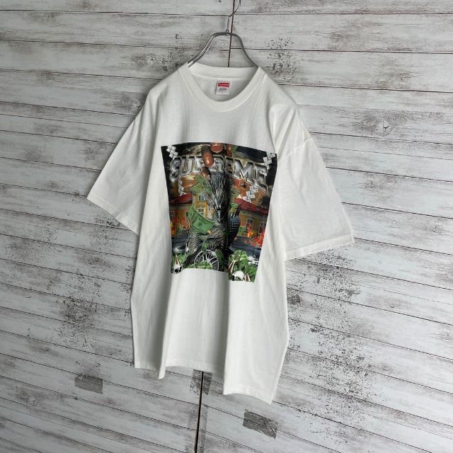 7525 【入手困難】シュプリーム☆ビッグロゴ定番カラー人気デザインt