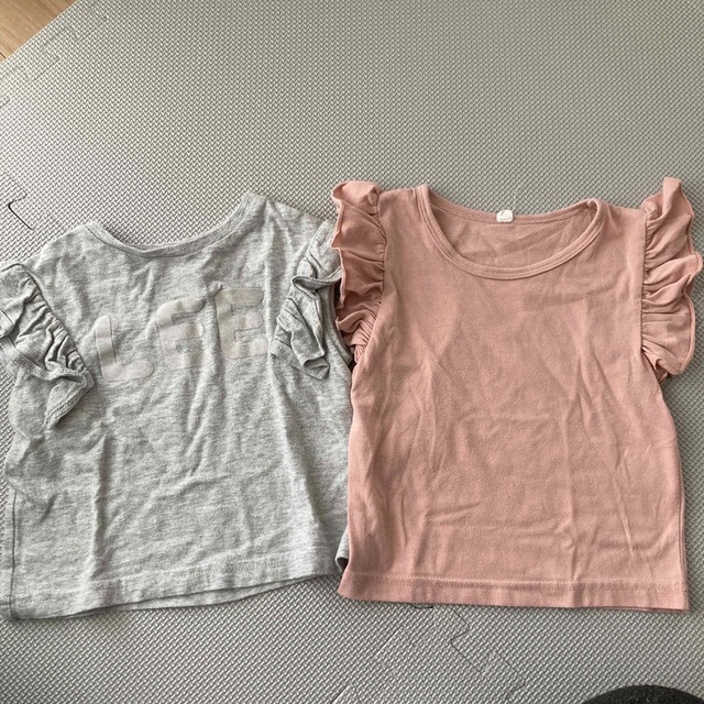 Lee(リー)のトップス　90サイズ　2枚セット キッズ/ベビー/マタニティのキッズ服女の子用(90cm~)(Tシャツ/カットソー)の商品写真