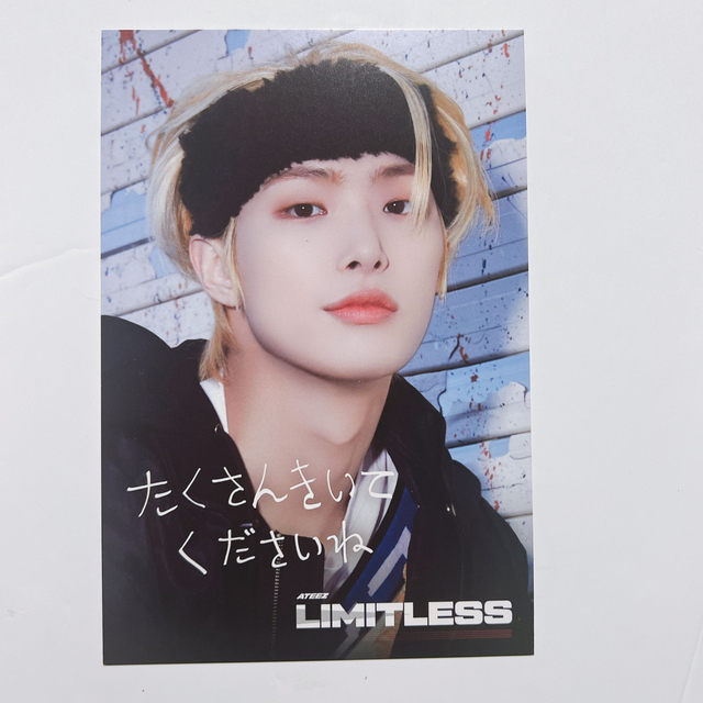 ATEEZ - 【タワレコB賞】ATEEZ ミンギ limitless ポストカードの通販