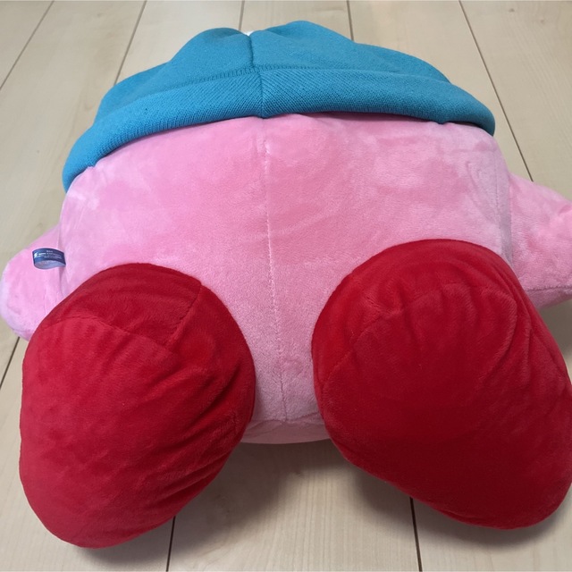 任天堂(ニンテンドウ)の星のカービィ ぬいぐるみ 大きい BIG ラウンドワン カービィ ニンテンドー エンタメ/ホビーのおもちゃ/ぬいぐるみ(ぬいぐるみ)の商品写真