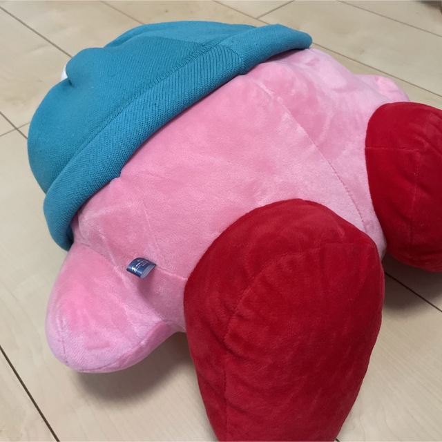 任天堂(ニンテンドウ)の星のカービィ ぬいぐるみ 大きい BIG ラウンドワン カービィ ニンテンドー エンタメ/ホビーのおもちゃ/ぬいぐるみ(ぬいぐるみ)の商品写真