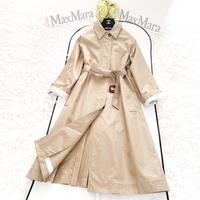 Max Mara - 極美品☆マックスマーラ MaxMara トレンチコートの通販 by