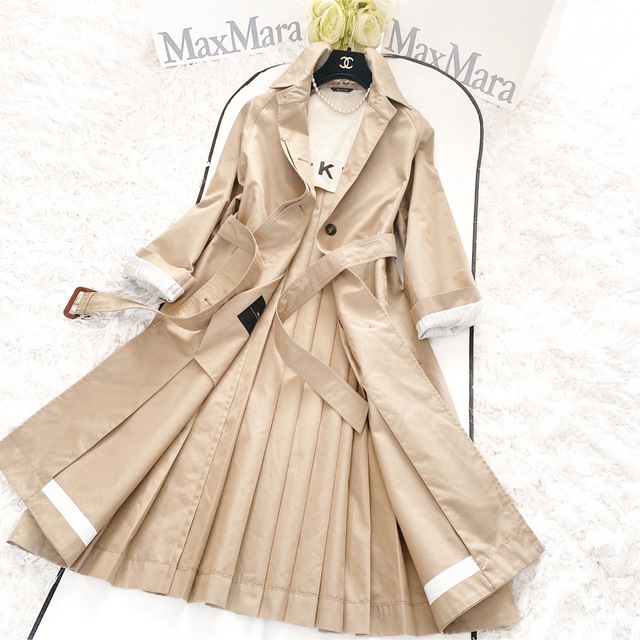 Max Mara - 極美品☆マックスマーラ MaxMara トレンチコートの通販 by
