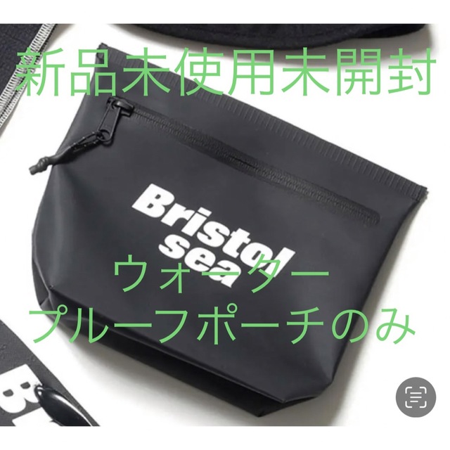 FCRB WIND AND SEA ウォータープルーフポーチ 黒 バラ売り BBLACKSIZE