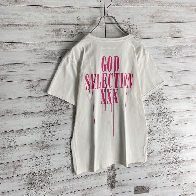 7551 【希少デザイン】ゴッドセレクションXXX☆フォトロゴ定番tシャツ