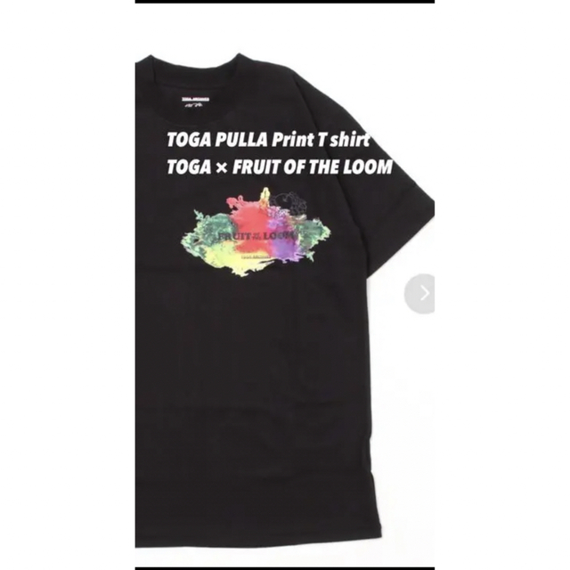 【新品未使用】TOGA PULLA Print T shirt TOGA