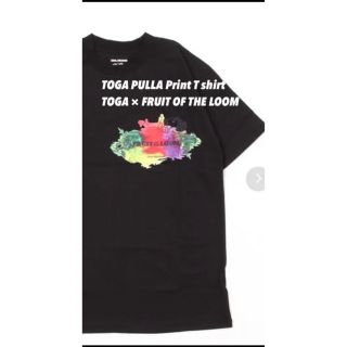 トーガプルラ(TOGA PULLA)の【新品未使用】TOGA PULLA Print T shirt TOGA (Tシャツ(半袖/袖なし))