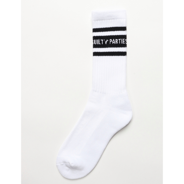 WACKO MARIA(ワコマリア)のWACKO MARIA SKATER SOCKS WHITE ソックス 靴下 メンズのレッグウェア(ソックス)の商品写真