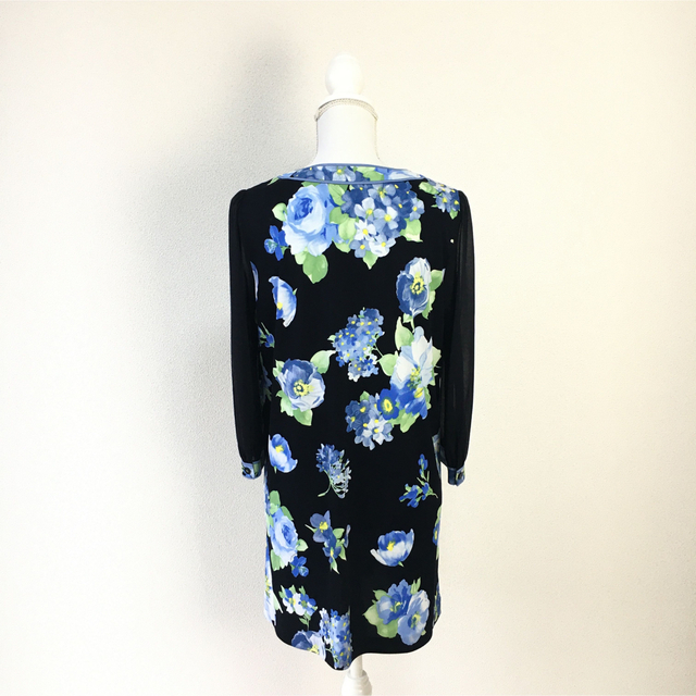 美品 LEONARD レオナール 花柄 チュニック ワンピース | icbitkisel.com