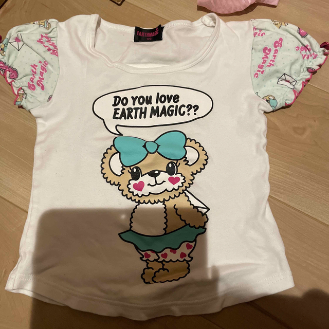 アースマジック♡ キッズ/ベビー/マタニティのキッズ服女の子用(90cm~)(Tシャツ/カットソー)の商品写真