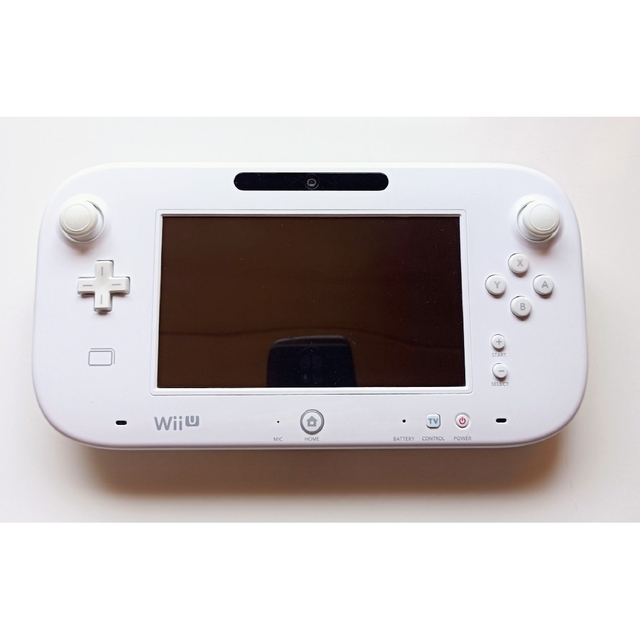 Wii U - 任天堂 WiiU ゲームパッド シロ 白 【動作確認済】純正 ...