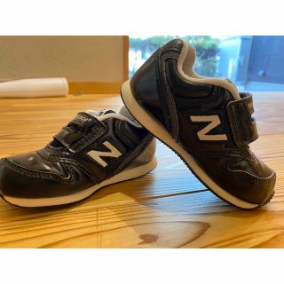 ニューバランス(New Balance)のニューバランス　キッズ　14センチ　ツヤブラック(スニーカー)