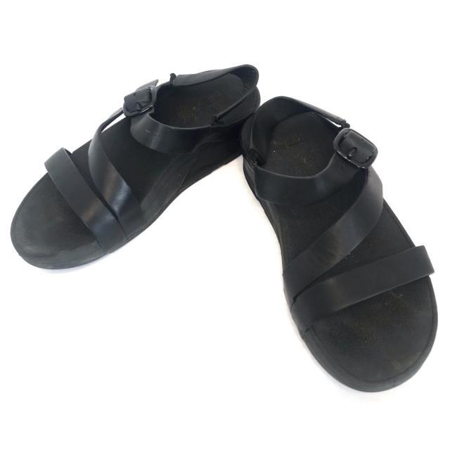 fitflop(フィットフロップ)のフィットフロップ サンダル 22.5 - 黒 レディースの靴/シューズ(サンダル)の商品写真