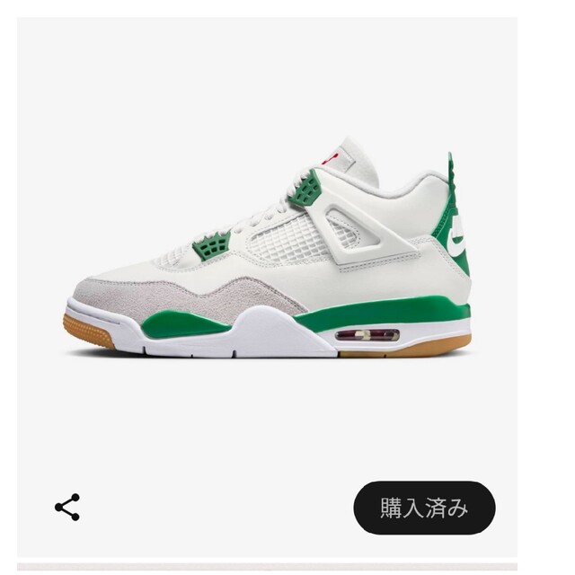 Nike SB × Air Jordan 4 Pine Green 29センチ