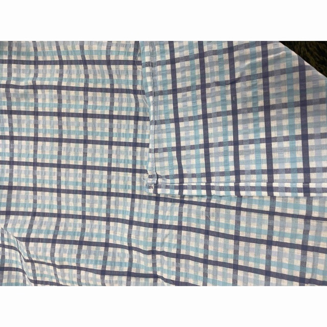 綿100%☆サッカー生地☆フラットシーツ☆シングルサイズ☆150×250cmの