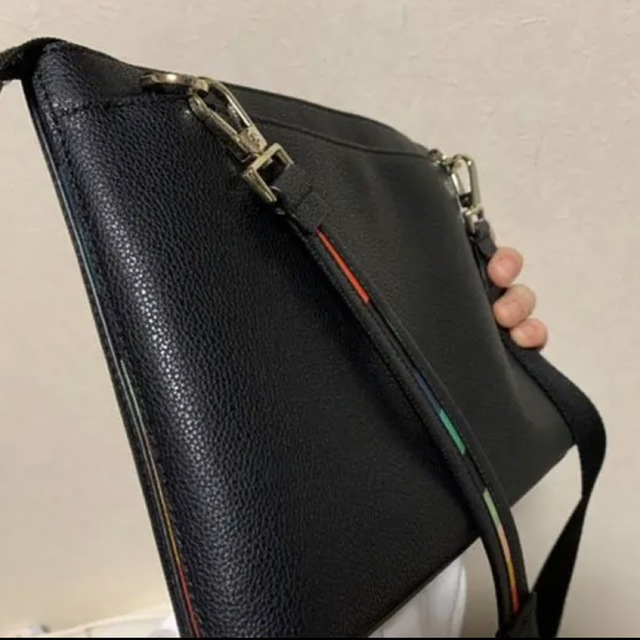 新品 Paul Smith ポールスミス トープ ショルダーバッグ レザー