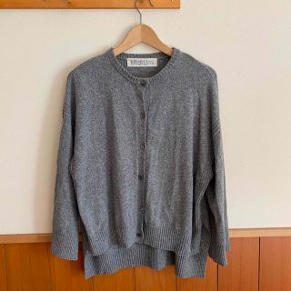 試着のみ madder madder ポンポンニットカーディガン