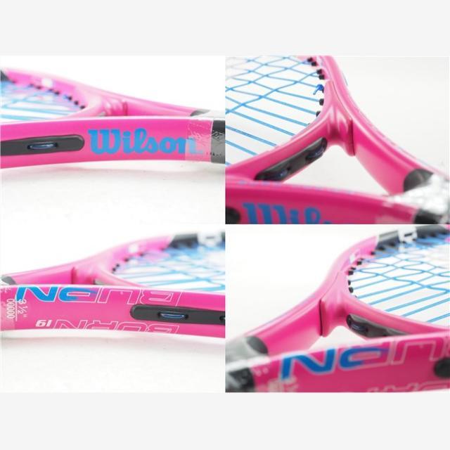 wilson(ウィルソン)の中古 テニスラケット ウィルソン バーン ピンク 19 2016年モデル (G0)WILSON BURN PINK 19 2016 スポーツ/アウトドアのテニス(ラケット)の商品写真