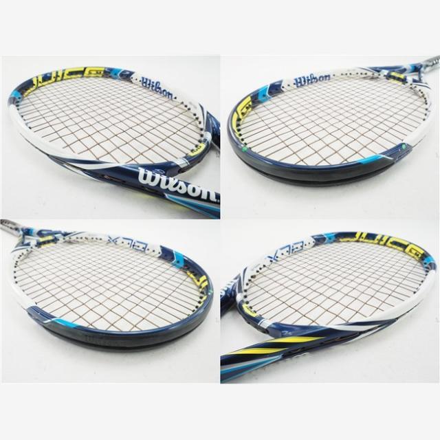 テニスラケット ウィルソン ジュース 100 2014年モデル (L3)WILSON JUICE 100 2014309ｇ張り上げガット状態