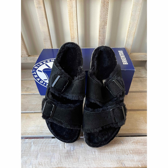 新品‼BIRKENSTOCK ARIZONA アリゾナ ファー サンダル