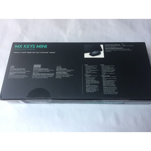 ロジテック MX keys mini US配列 海外限定 キーボード ブラック