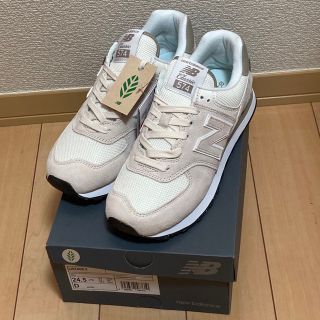 ニューバランス(New Balance)の新品　タグ付き　ニューバランス　574 レディース　24.5(スニーカー)