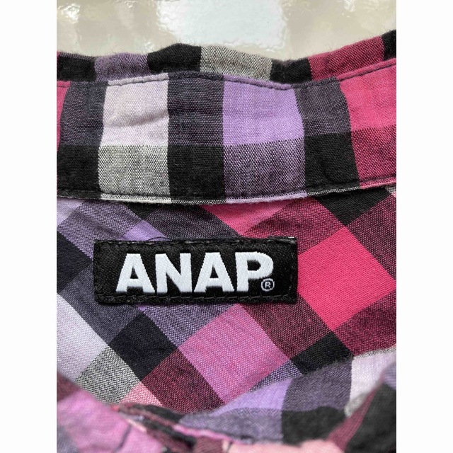 ANAP(アナップ)のANAPチェックシャツ レディースのトップス(シャツ/ブラウス(長袖/七分))の商品写真