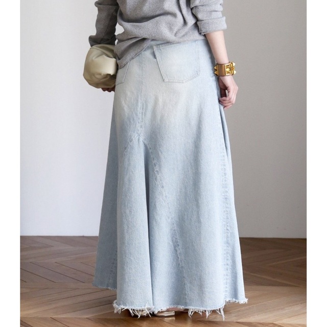 DEUXIEME CLASSE(ドゥーズィエムクラス)の【レックス様専用】マディソンブルー5POCET REMAKE ロングスカート レディースのスカート(ロングスカート)の商品写真