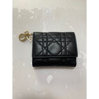 クリスチャンディオール(Christian Dior)のDIOR ロータスウォレット　黒(財布)