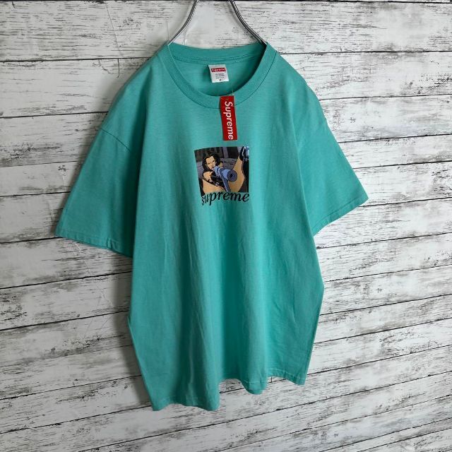 7583 【入手困難】シュプリーム☆ビッグロゴ定番カラー人気デザインtシャツ美品