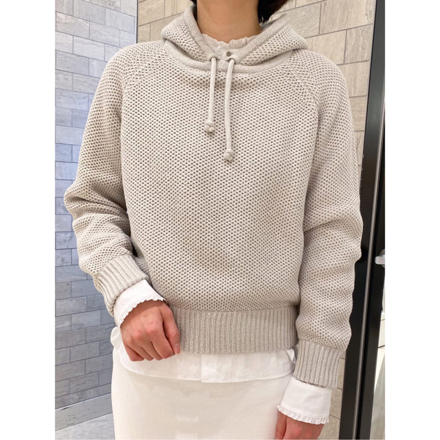 プリーツプリーズ綿混パープル✖️ブルーグレーパンツ極美品