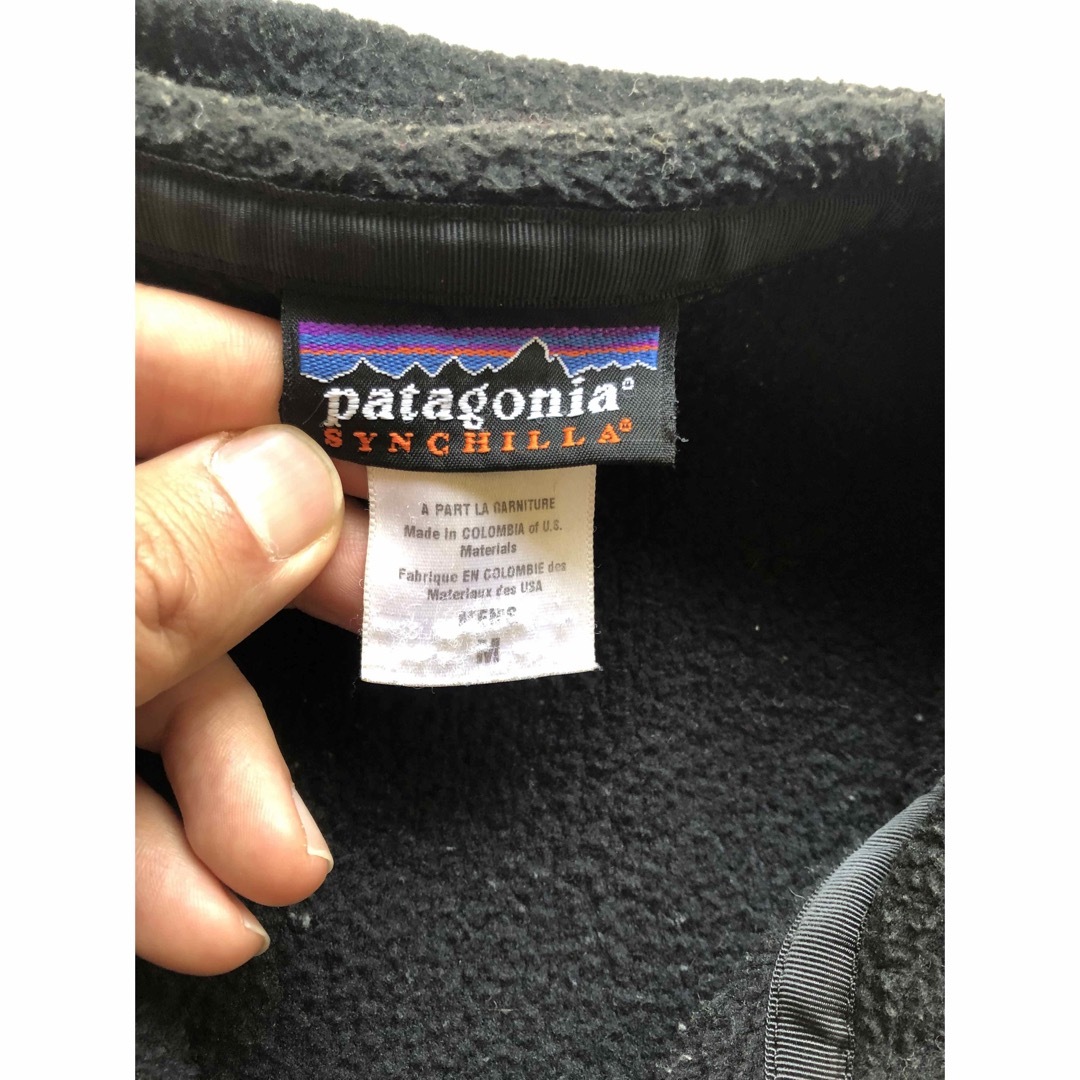 patagonia(パタゴニア)のpatagonia/パタゴニア シンチラ フルジップ ジャケット ブラック  メンズのジャケット/アウター(ブルゾン)の商品写真