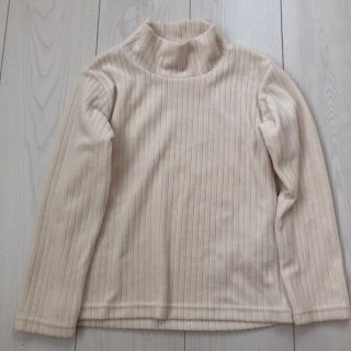 ユニクロ(UNIQLO)のUNIQLO フリース　ハイネック　120サイズ(Tシャツ/カットソー)