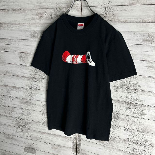 7609 【入手困難】シュプリーム☆ビッグロゴ定番カラー人気デザインtシャツ美品