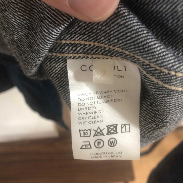 2019aw comoli denim jacket eva.gov.co