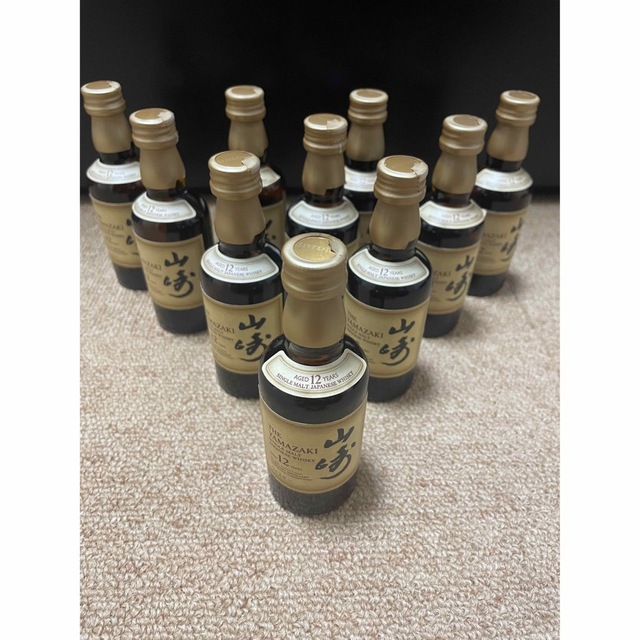 【新品】山崎12年ミニチュアボトル 50ml 10本