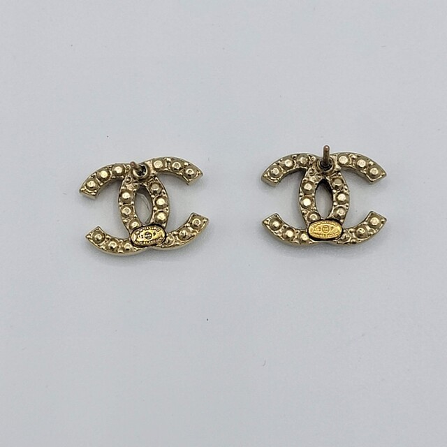 CHANEL - 確実正規品 CHANEL パール ラインストーン ピアスの通販 by