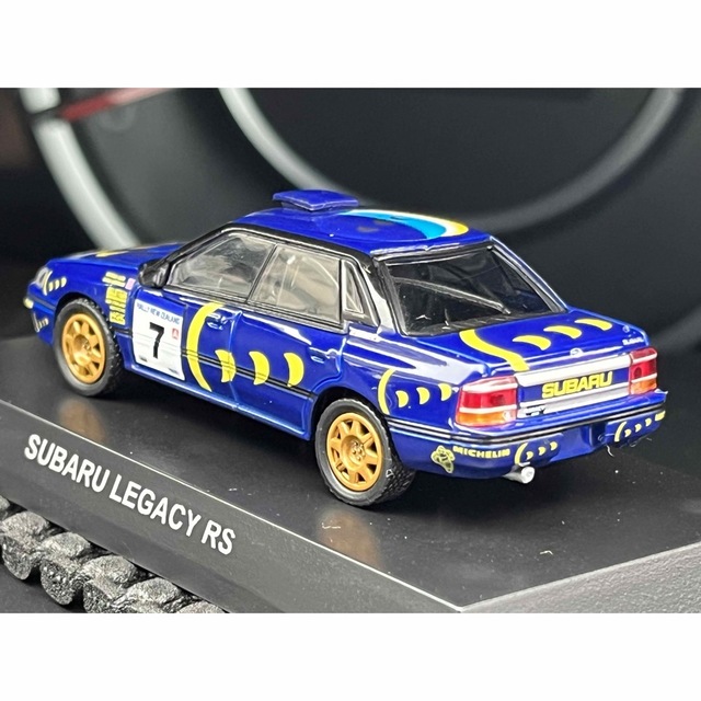 スバル(スバル)の京商 1/64 スバルミニカーコレクション SUBARU レガシー RS #7 エンタメ/ホビーのおもちゃ/ぬいぐるみ(ミニカー)の商品写真