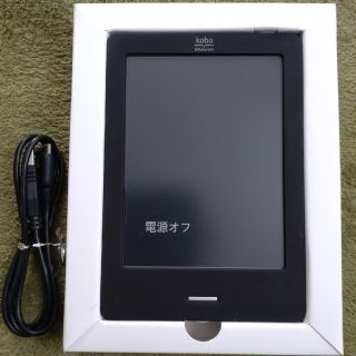 ラクテン(Rakuten)のkobo TOUCH EDITION BLACK QUILT(電子ブックリーダー)