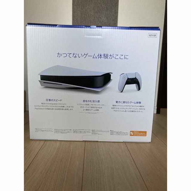 PlayStation(プレイステーション)のPlayStation®5 (ディスクあり通常版) プレステ5  本体  新品 エンタメ/ホビーのゲームソフト/ゲーム機本体(家庭用ゲーム機本体)の商品写真