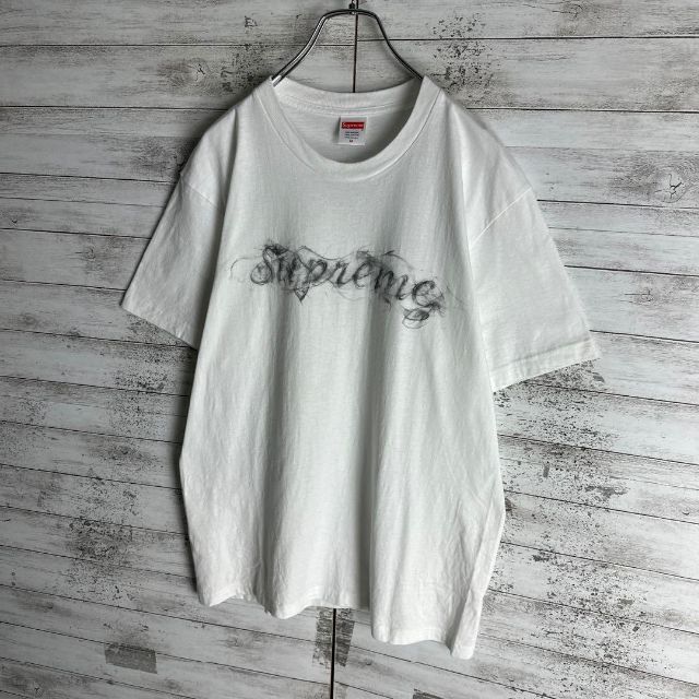 7604 【入手困難】シュプリーム☆ビッグロゴ定番カラー人気デザインtシャツ美品