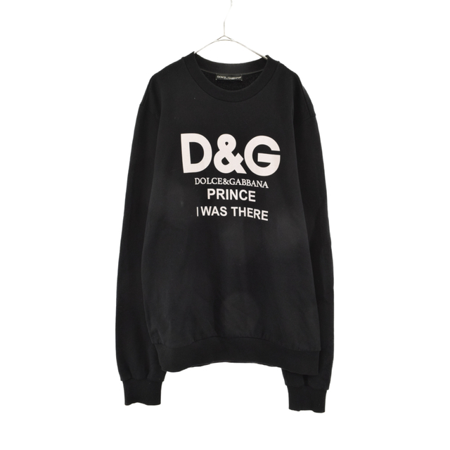 DOLCE & GABBANA ドルチェアンドガッバーナ D&G LOGO SWEAT CREW