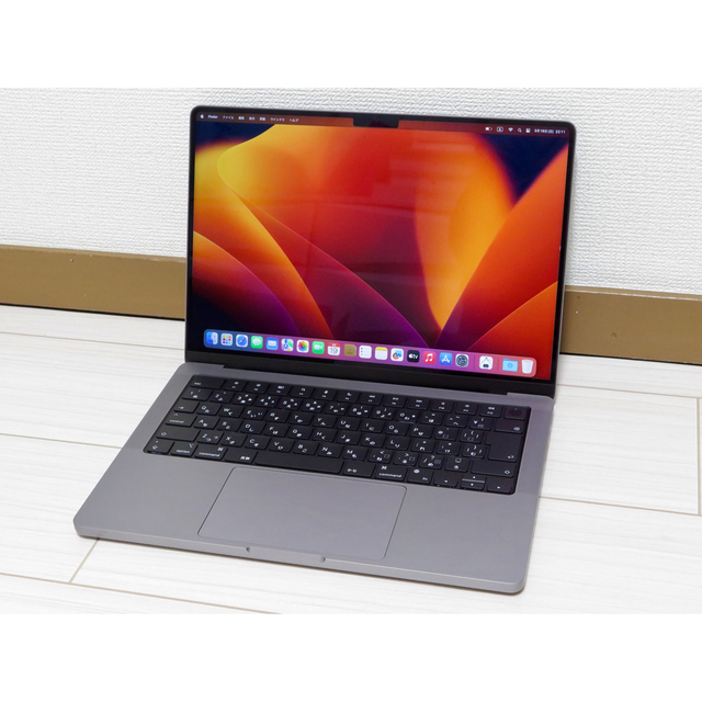 Mac (Apple)(マック)のM1Max MacBookPro 14 メモリ32GB SSD2TB スマホ/家電/カメラのPC/タブレット(ノートPC)の商品写真