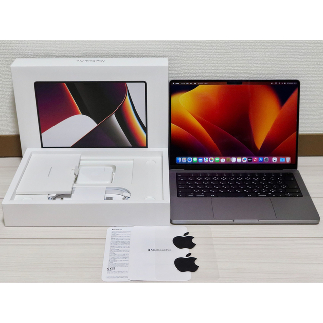 Mac (Apple)(マック)のM1Max MacBookPro 14 メモリ32GB SSD2TB スマホ/家電/カメラのPC/タブレット(ノートPC)の商品写真