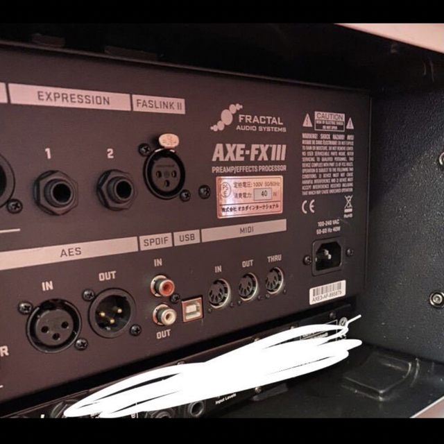 本日最後日 取止め Fractal Audio Systems AXE FX3 4