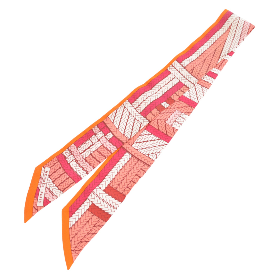 HERMES エルメス オレンジ TWILLY LES CLES A POIS ツイリー