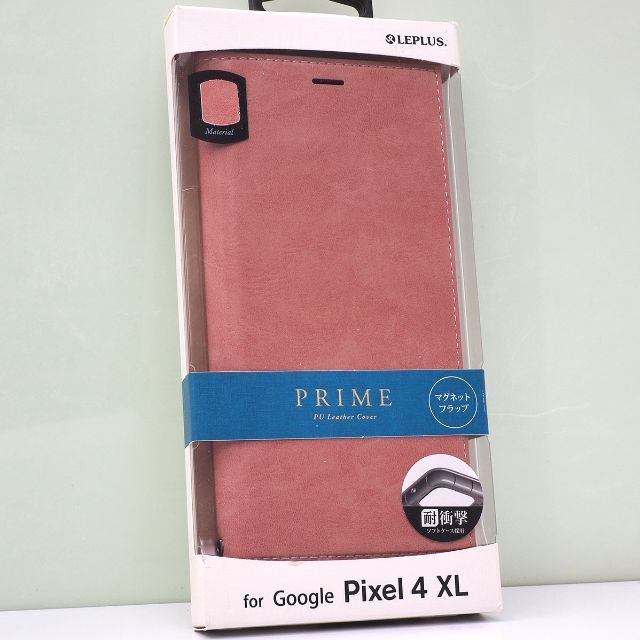 Google Pixel 4 XL 用 手帳型ケース PRIME ピンク スマホ/家電/カメラのスマホアクセサリー(Androidケース)の商品写真