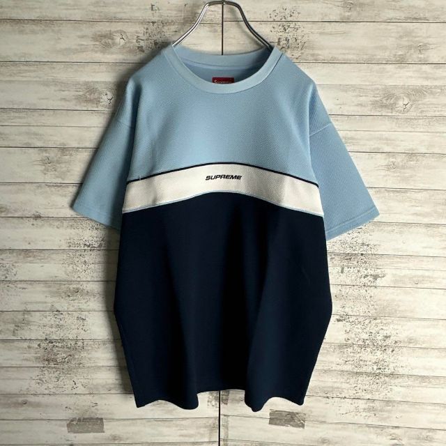 7601 【入手困難】シュプリーム☆ビッグロゴ定番カラー人気デザインtシャツ