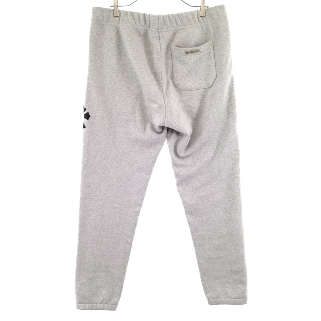 CHROME HEARTS クロムハーツ Y NOT SWEAT PANTS クロスパッチスウェットハーフパンツ グレー