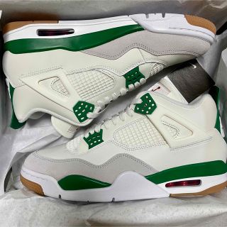 ナイキ(NIKE)のNike SB × Air Jordan4 Pine Green 28 US10(スニーカー)